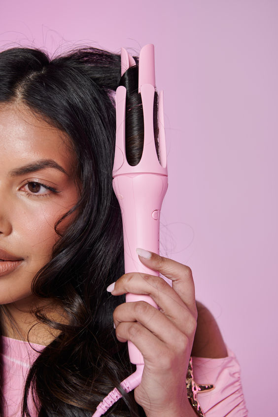 2 in 1 Automatic Hair Curler 32mm Tourmaline Ceramic Wand