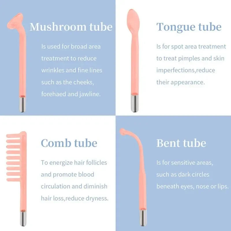 Professional 4-in-1 High Frequency Wand