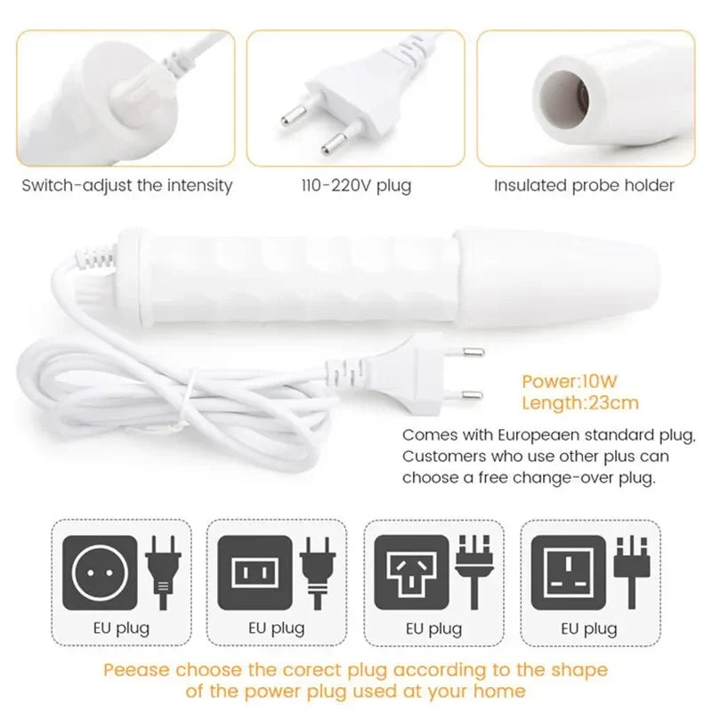 Professional 4-in-1 High Frequency Wand